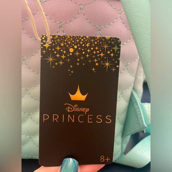 Loungefly Disney Little Mermaid Ombre Mini Backpack - Picture 10 of 12